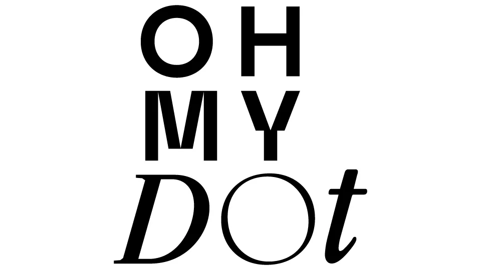 oh_my_DOT_black