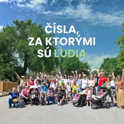 Za každým číslom je rodina, ktorá nezostala sama