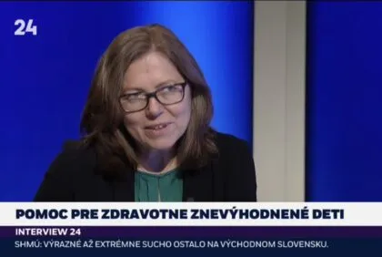 Monika Fričová bola hostkou v relácii Interview :24 v STVR